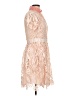 Maje 100% Polyester Ivory Cocktail Dress Size Med (2) - photo 4
