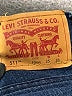 Levi's Solid Blue Jeans Size 10 - photo 3