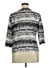 Christopher & Banks 100% Polyester Silver Cardigan Size 1X Petite - photo 2