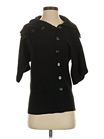 White House Black Market 3/4 Sleeve Button-Down Shirt (view 1)