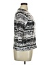 Christopher & Banks 100% Polyester Silver Cardigan Size 1X Petite - photo 4