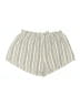 Divided by H&M Stripes Ivory Gray Shorts Size M - photo 1
