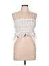 pretty garbage Ivory Tube Top Size L - photo 1