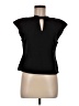 H&M 100% Polyester Black Sleeveless Blouse Size M - photo 1
