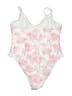 No Boundaries Floral Ivory One Piece Swimsuit Size XXL - photo 2