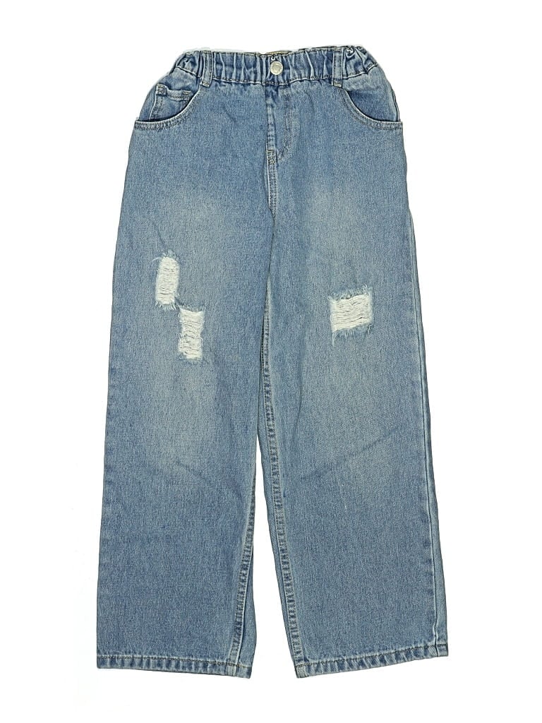 Pre-owned Assorted Brands Kids' Jeans In Blue