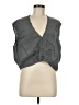 Zara Gray Sleeveless Blouse Size S - photo 1