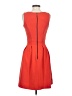Next Solid Orange Cocktail Dress Size 6 - photo 2