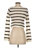 MNG Stripes Ivory Pullover Sweater Size XS - photo 2