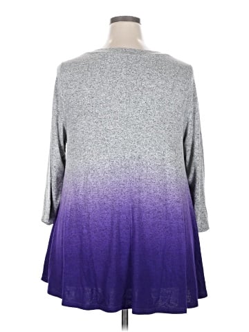 Lane Bryant 3/4 Sleeve T-Shirt (view 2)
