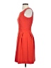 Next Solid Orange Cocktail Dress Size 6 - photo 5
