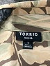Torrid 100% Polyester Tropical Tan Brown Sleeveless Blouse Size 1X Plus (1) - photo 7