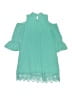 Beautees 100% Polyester Teal Dress Size 12 - photo 2