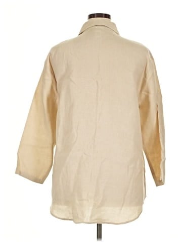Soft Surroundings 3/4 Sleeve Button-Down Shirt (view 2)