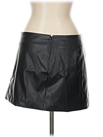 Superdown Faux Leather Skirt (view 2)