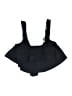 Summer Mae Solid Black Swimsuit Top Size L - photo 2
