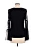 CeCe Black Long Sleeve Top Size M - photo 2