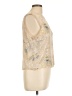 Zara Gold Sleeveless Blouse Size L - photo 4