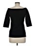 Assorted Brands Black 3/4 Sleeve Top Size M - photo 2