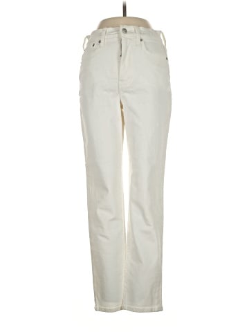 Madewell The High-Rise Perfect Vintage Jean in Tile White (view 1)