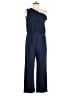 The Vanity Room Solid Blue Jumpsuit Size L - photo 1