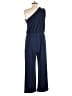 The Vanity Room Solid Blue Jumpsuit Size L - photo 2