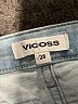 Vigoss Hearts Blue Jeans Size 28 waist - photo 7