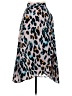 Newchoice 100% Polyester Animal Print Blue Casual Skirt Size M - photo 2