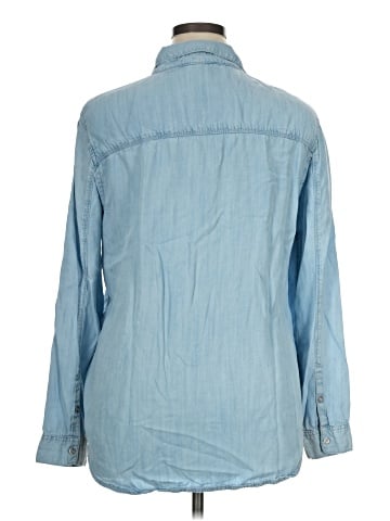 Banana Republic Factory Store Long Sleeve Button-Down Shirt (view 2)