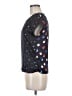 Armani Jeans Stars Black Short Sleeve Top Size EU 38 / US 8 - photo 5