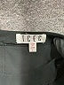 TCEC 100% Polyester Solid Black Casual Dress Size L - photo 7
