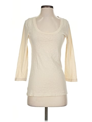 J.Crew Factory Store 3/4 Sleeve T-Shirt (view 1)