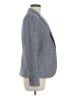 J.Crew Houndstooth Blue Wool Blazer Size 6 - photo 4