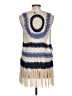 Unbranded 100% Acrylic Ivory Blue Cardigan Size L - photo 2