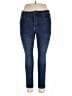 Old Navy Solid Blue Jeans Size 14 - photo 1