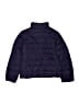 The Children's Place 100% Polyester Solid Blue Snow Jacket Size 10 - 12 - photo 2