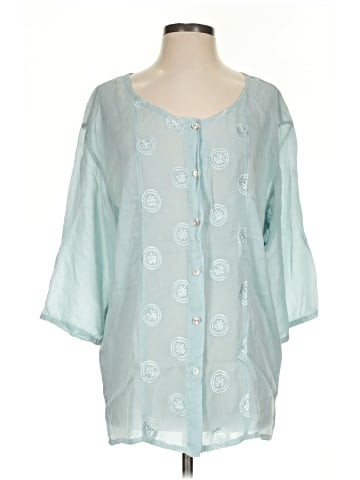 Johnny Was 3/4 Sleeve Blouse (view 1)