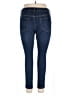 Old Navy Solid Blue Jeans Size 14 - photo 2