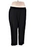 Talbots Solid Black Active Pants Size 22 (estimated) - photo 1