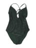 Aerie Solid Green One Piece Swimsuit Size XS - photo 1