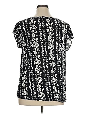 Ann Taylor LOFT Short Sleeve Blouse (view 2)