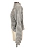 Free People 100% Cotton Chevron-herringbone Gray Pullover Sweater Size XS - photo 5
