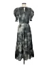 Current Air 100% Polyester Tie-dye Gray Casual Dress Size XS - photo 1