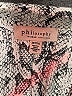 Philosophy Republic Clothing 100% Polyester Animal Print Silver Short Sleeve Blouse Size 3X - photo 7