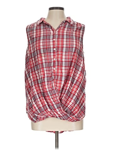 Khakis & Co Sleeveless Button-Down Shirt (view 1)