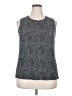 Nine West Gray Sleeveless Top Size XXL - photo 1