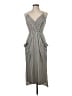 BCBGeneration Stripes Gray Casual Dress Size XS - photo 1
