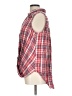 Khakis & Co Plaid Red Sleeveless Button-Down Shirt Size L - photo 5