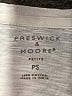Preswick & Moore 100% Cotton Silver Short Sleeve Top Size S (petite) - photo 7
