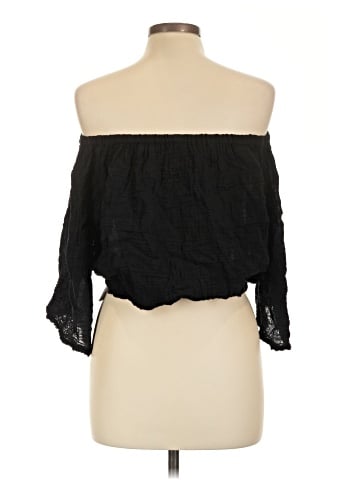 Michael Stars 3/4 Sleeve Blouse (view 2)